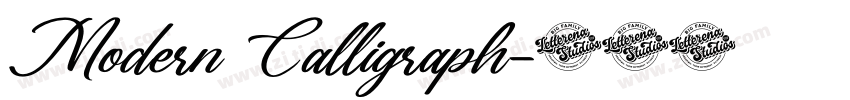 Modern Calligraph字体转换 Modern Calligraph字体转换